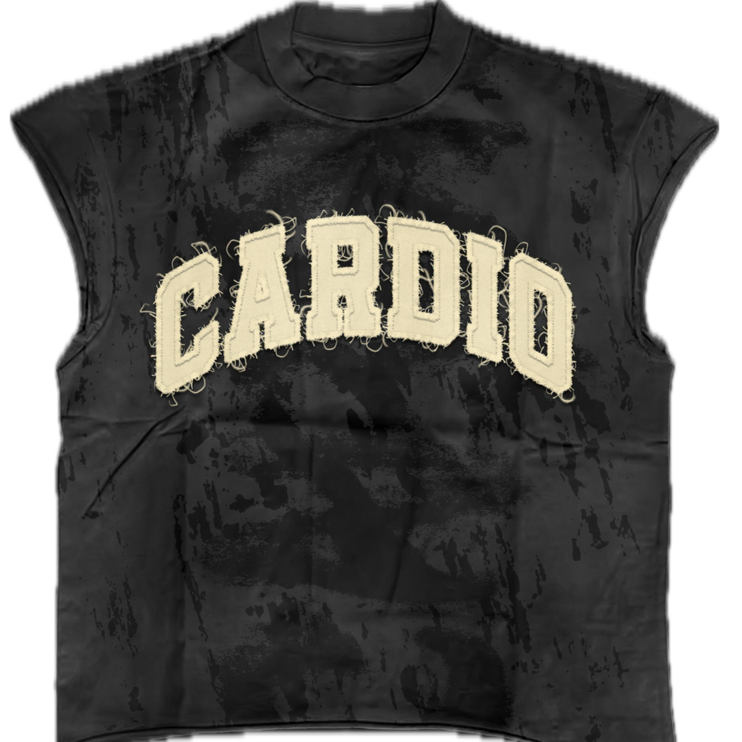 CC DISTRESSED EMBROIDERY SLEEVELESS