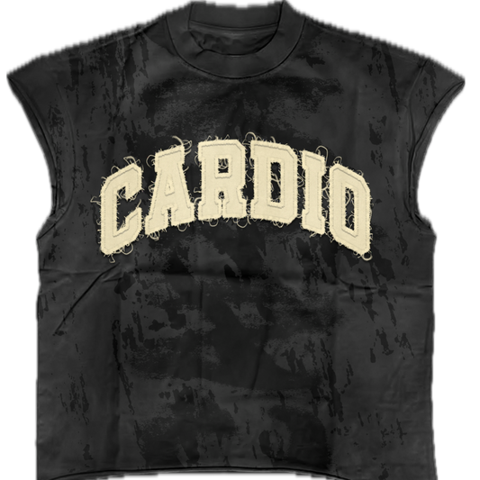 CC DISTRESSED EMBROIDERY SLEEVELESS